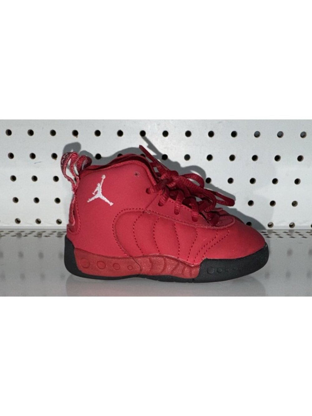 Jordan Jumpman Pro Quick TD Boys Baby Infant Athletic Shoes Size 6C Red White